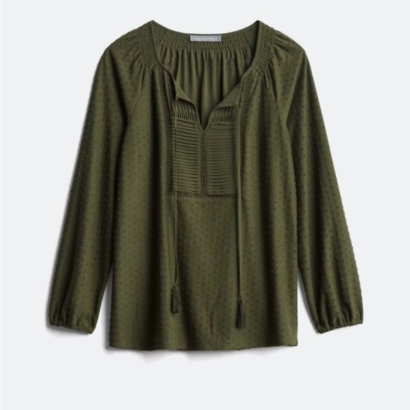 Daniel Rainn Pleated Tassel Detail Knit Top - Picture 3 of 8
